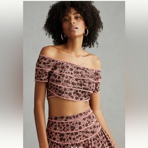 By Anthropologie Off-The-Shoulder Top